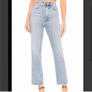 Agolde Pinch Waist High Rise Kick Jeans Size 29